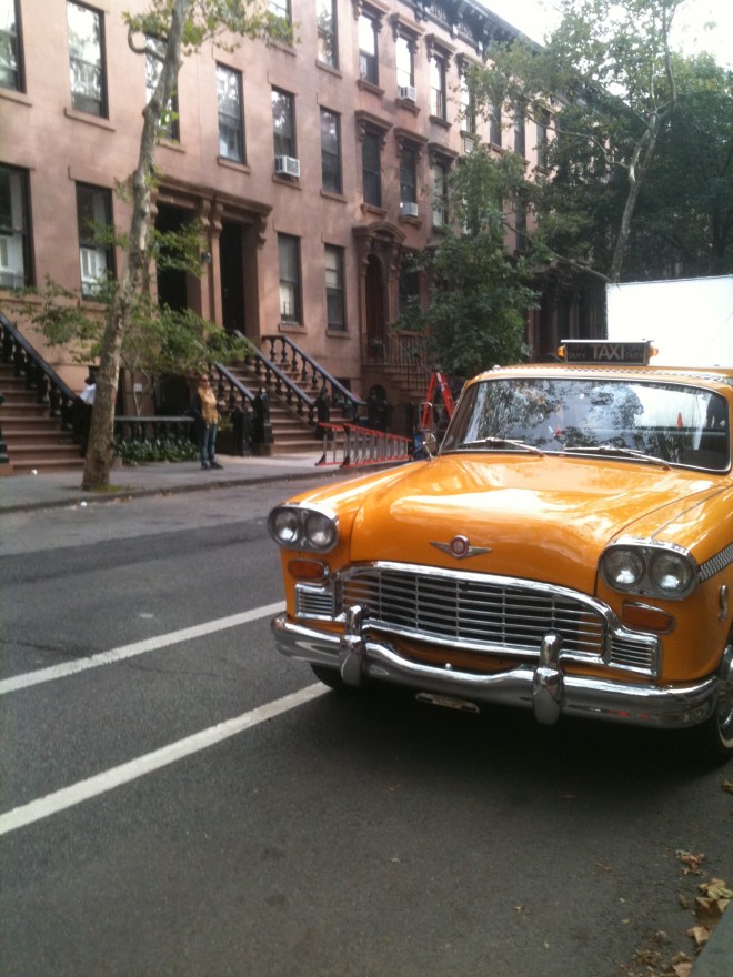 Pan Am on location in Brooklyn