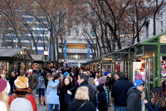 Holiday Market at Bryant Park