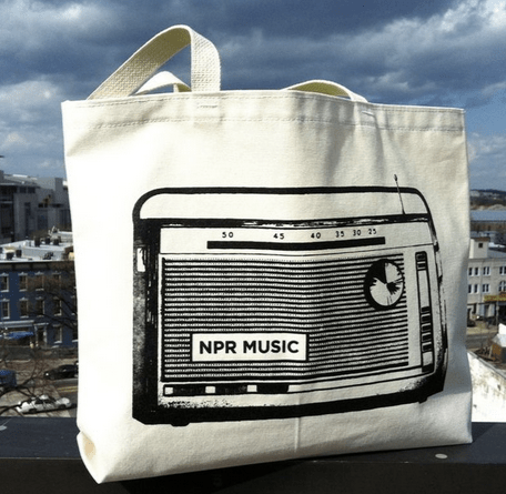This NPR tote bag.