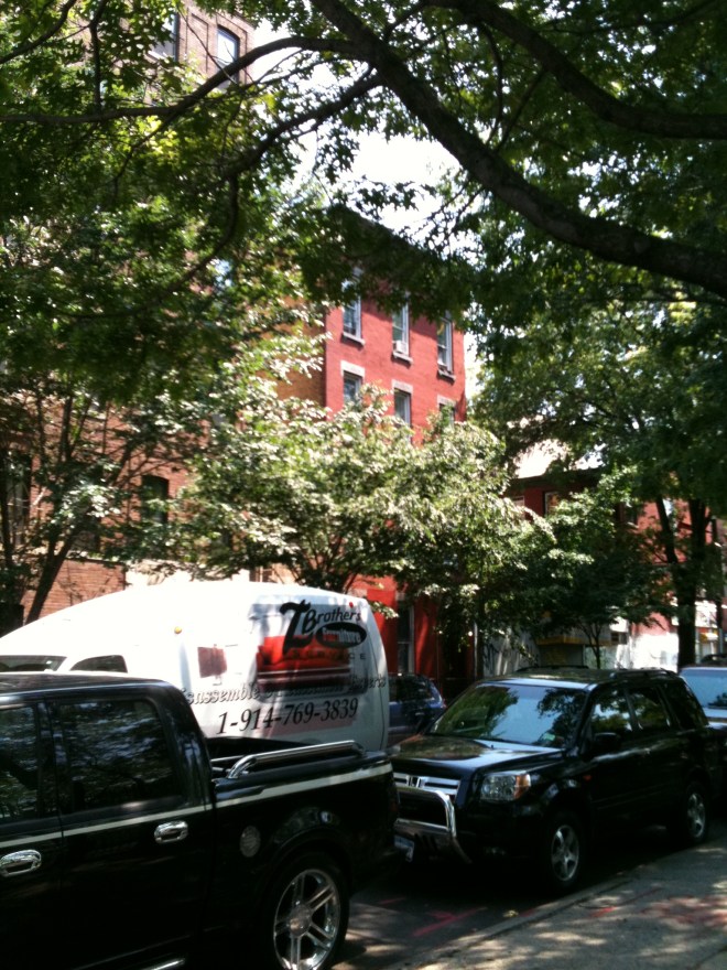 What's that, tucked in the trees? Why, it's apartment number two!