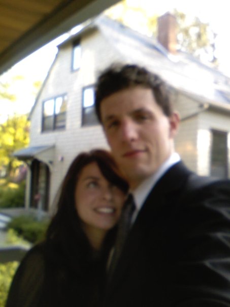 Our first picture together! April 2009.