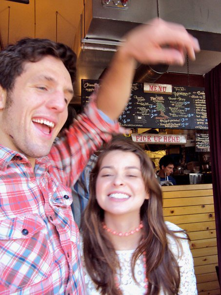 Our life in Portland summed up in one picture, August 2010.