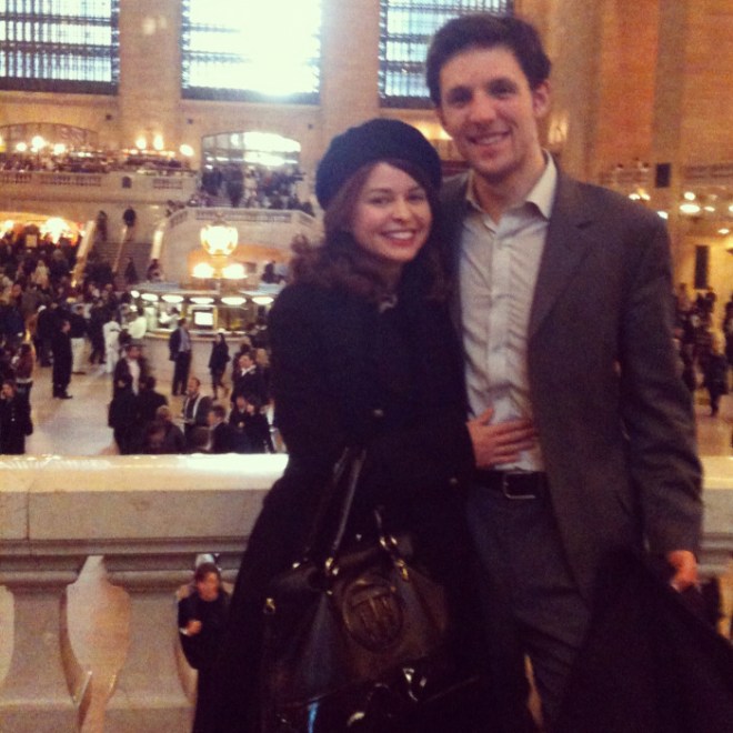 Grand Central, our portal to each other when Devin lived in Connecticut. March 2012