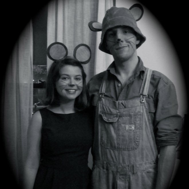 City mouse, country mouse. October 2012