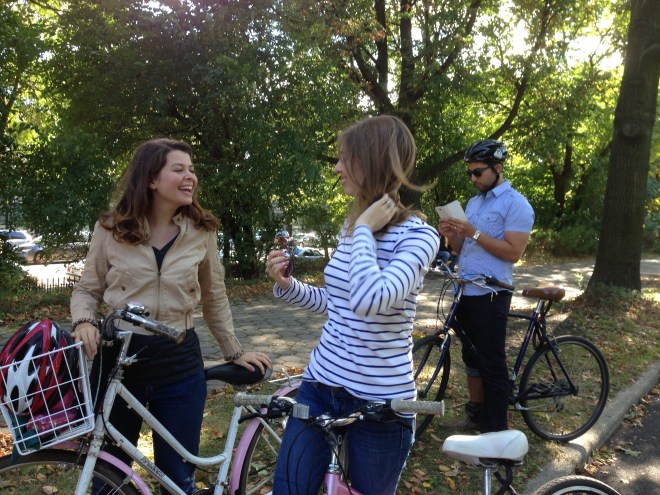 'We both have hair!'