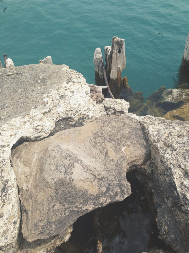 Lake MIchigan is this blue, and you can just jump in and swim! 