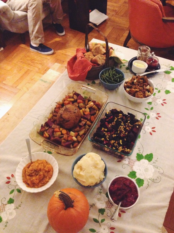 Here's all the food that came out of the kitchen.