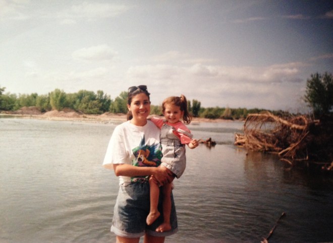 mami and me, ca. 1992