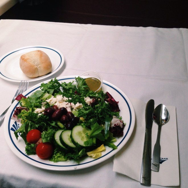 lunch in the coast starlight