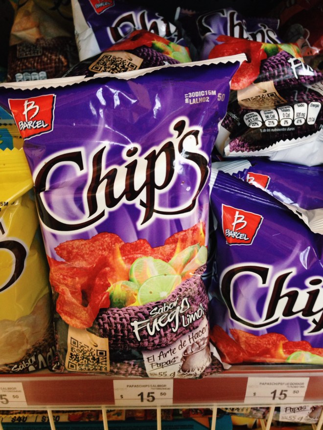 Fuego-flavored Chip's brand chips